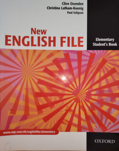 Clive Oxegen - Christina Latham-Koenig - Paul Seligson - New English File - Elementary Student's Book