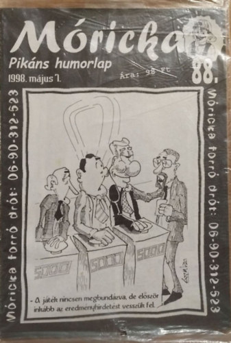 Sz�cs Alfr�d  (szerk.) - M�ricka - Pik�ns humorlap 88. (1998. m�jus 1.)