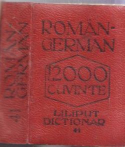 Rumánisch-Deutsch (Roman-German Liliput Dictionar) (Liliput-Wörterbuch) (minikönyv)