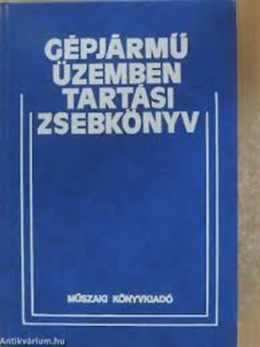 Dr. Cseh Lajos - Gpjrm zemben tartsi zsebknyv