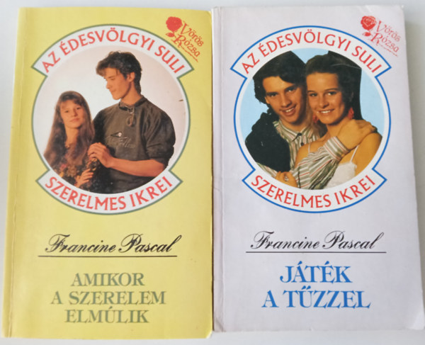 Francine Pascal - Amikor a szerelem elm�lik + J�t�k a t�zzel