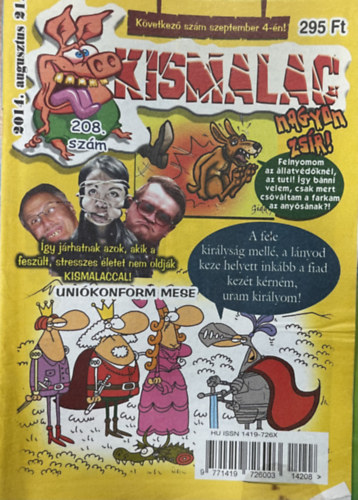 Kismalac 208. sz�m - 2014. augusztus 21.