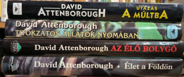 David Attenborough - 4 db David Attenborough csomag