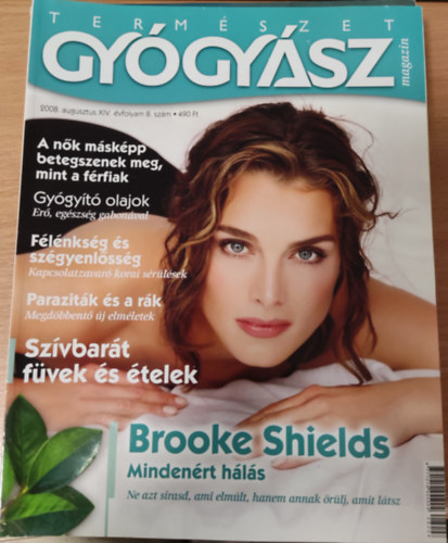 Term�szetGy�gy�sz magazin- 2008. augusztus, XIV. �vfolyam 8. sz�m