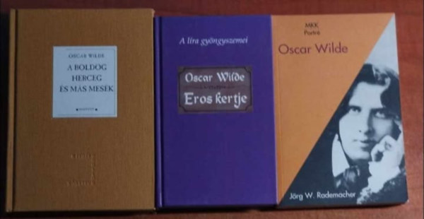Jrg W. Rademacher Oscar Wilde - 3db Oscar Wilde knyv:A boldog herceg s ms mesk+Eros kertje+Oscar Wilde