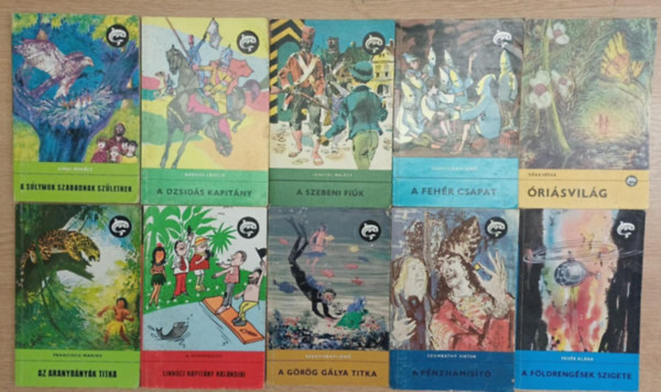 B�rdos L�szl�, Lengyel Bal�zs, Szentiv�nyi Jen�, T�ke P�ter, Francisco Marins, A. Nyekraszov, Szombathy Viktor, Feh�r Kl�ra Simai Mih�ly - 10 db a Delfin k�nyvek sorozatb�l