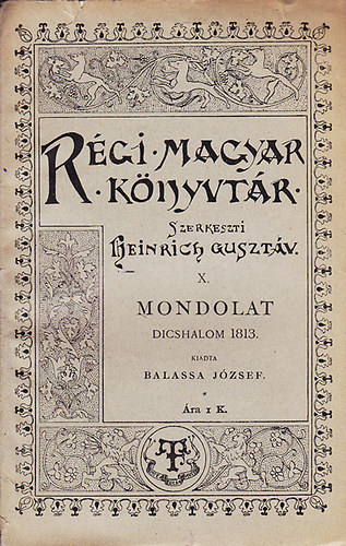 Balassa József - Mondolat