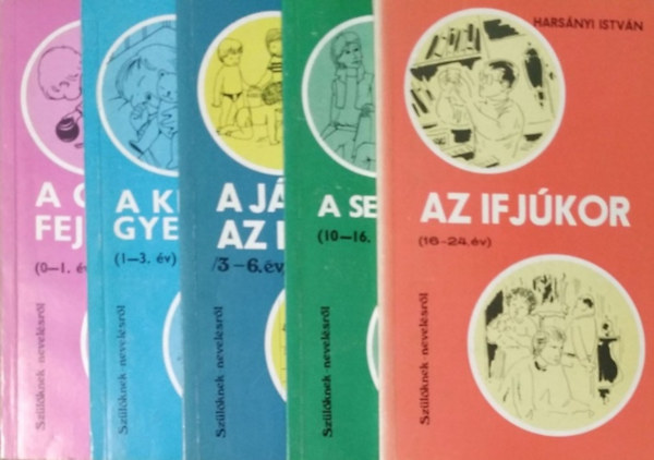 Szülőknél-nevelésről könyvcsomag (5 kötet)