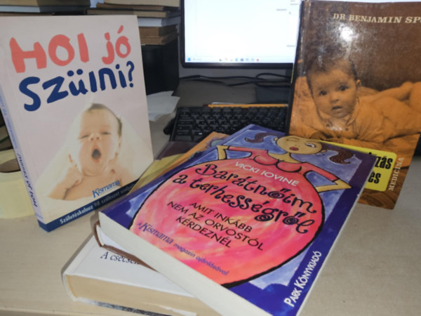 Tracy-Blau, Melinda, P. Gál-Rubin, Vicki Iovine, Benjamin Dr. Spock Hogg - 5db gyermeknevelési kötet, KÖNYVMENTŐ AJÁNLAT: A suttogó titka I.+ Nevelésünk titkai+ Barátnőim a terhességről+ Csecsemőgondozás, gyermeknevelés+ Hol jó szülni?