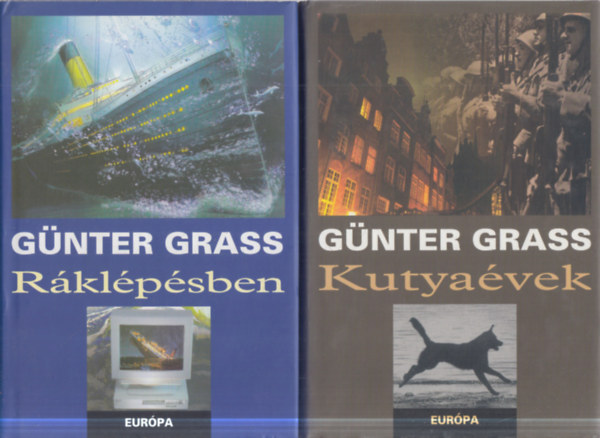 G�nter Grass - 2 db. G�nter Grass k�tet (R�kl�p�sben + Kutya�vek)