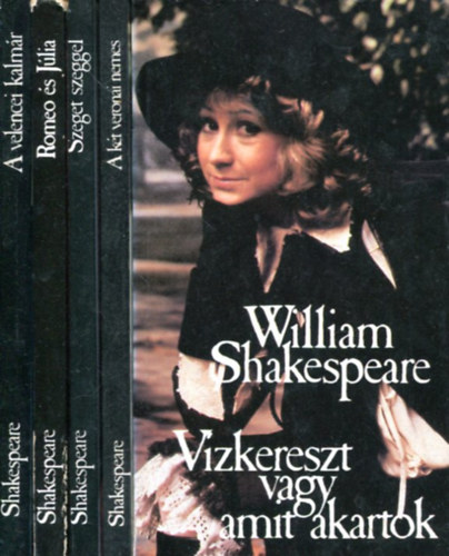 William Shakespeare - 5 db Shakespeare k�tet (Eur�pa)