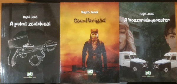Rejt� Jen� - 3 db Rejt� Jen�: A boszork�nymester + A pokol zsoldosai + Csontbrig�d