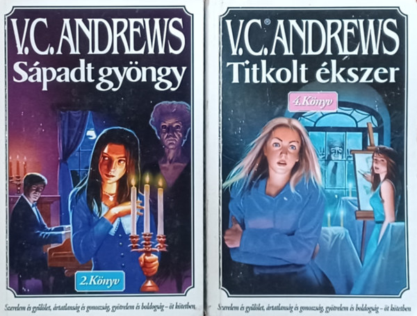 Virginia C. Andrews - S�padt gy�ngy + Titkolt �kszer (2 m�)