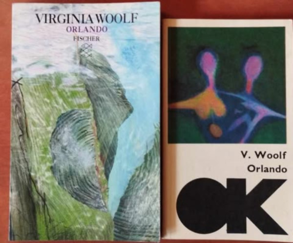 Virginia Woolf - 2db Wirginia Woolf könyv:Orlando+Orlando németül