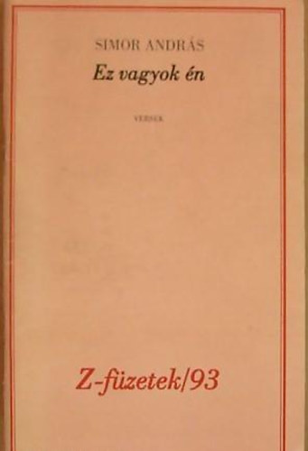 Simon Andr�s - Ez vagyok �n --Z-f�zetek/93