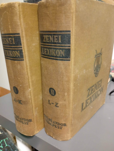 Szabolcsi Bence (szerk.) Tóth Aladár (szerk.) - Zenei lexikon I-II.