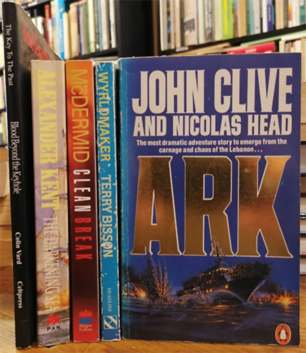 Sz�rakoztat� irodalom - 5 db angol nyelv�