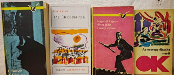 Frederick Forsyth, Rajnov Bogomil Boris Vian - Szórakoztató irodalmi könyvcsomag