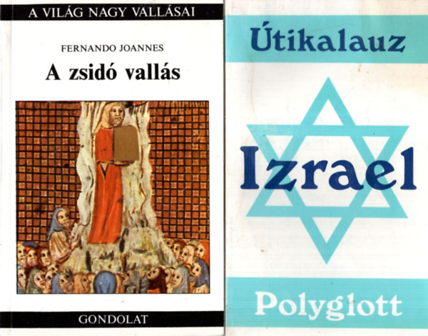 Fernando Joannes - 2 db vallási könyv ( együtt ) 1. Izrael -Útikalauz, 2. A szidó vallás ( A világ nagy vallásai )