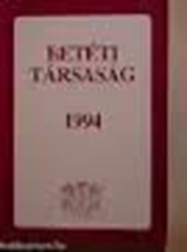 Dr. Kocka E.; Balla K.; Dr. Simkóné Speck A. - Betéti társaság 1994