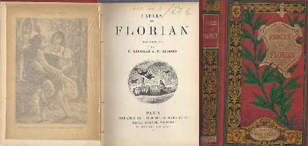 Illustrations F. Lacaille et F. Besnier - Fables de Florian