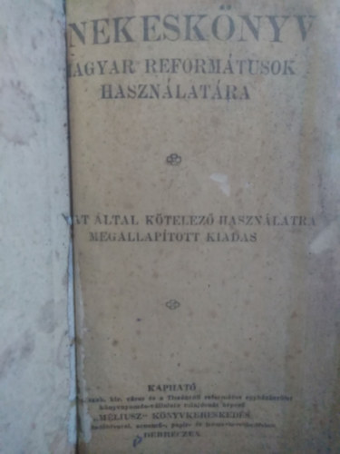 Énekeskönyv a magyar reformátusok számára