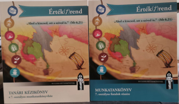 �rt�k(t)rend Munkatank�nyv 7. oszt�lyos fiatalok r�sz�re + Tan�ri k�zik�nyv a 7. oszt�lyos munkatank�nyvh�z