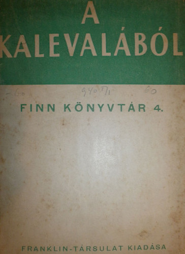 Vikár Béla - A Kalevalából