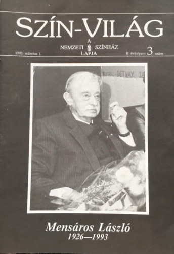 Cs�ri �kos - Sz�n-Vil�g - A Nemzeti Sz�nh�z lapja - II. �vf. 3. sz�m