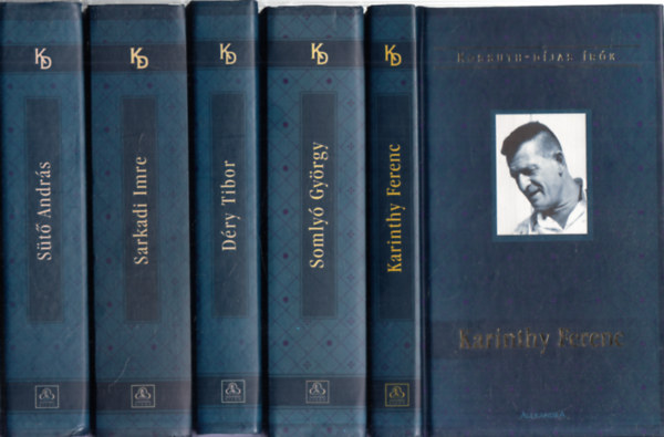 Turczi Istvn - Kossuth-djas rk 5db.: Karinthy Ferenc + Somly Gyrgy + Dry Tibor + Sarkadi Imre + St Andrs