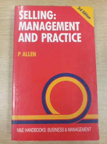 Peter Allen - Selling: Management and Practice