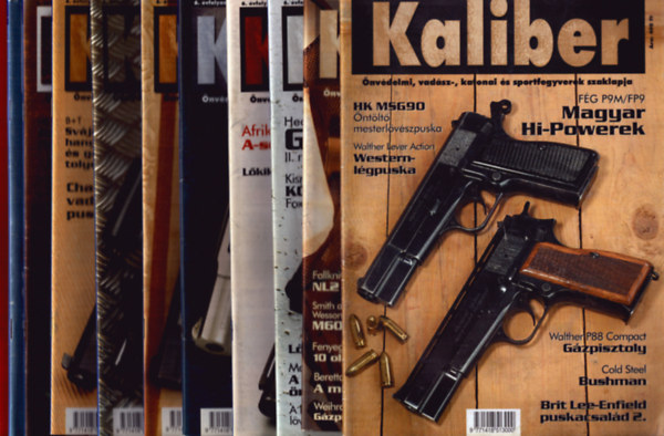 Kalmr Zoltn  (fszerk.) - Kaliber 2003. teljes vfolyam (12 szm)