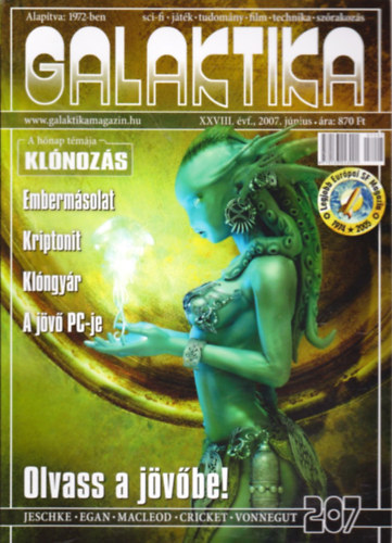 Burger Istv�n  (f�szerk.) - Galaktika 207. (XXVIII. �vf., 2007. j�nius)