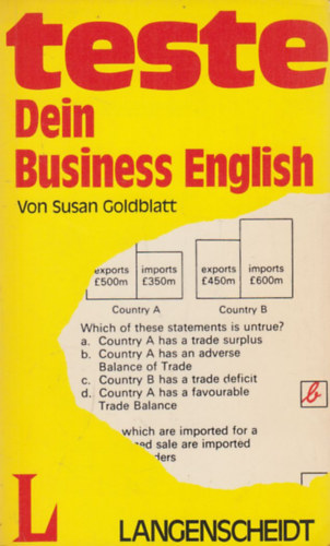 Susan Goldblatt - Teste Dein Business English!