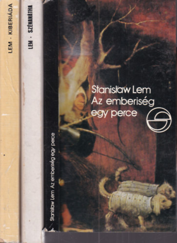 Stanislaw Lem - 3 db. Lem kötet (Az emberiség egy perce (Mérleg) + Szénanátha + Kiberiáda)