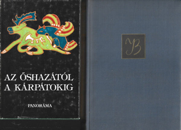 2 db knyv, Szombathy Viktor: Az shaztl a Krptokig, Ills Bla: Honfoglals
