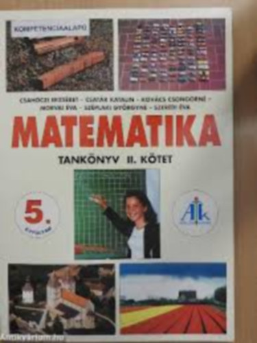 Csahi-Csatr-Kovcs-Morvai-Szplaki-Szeredi - Matematika tanknyv 5.vfolyam I.ktet
