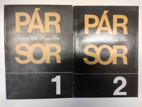 Levendel Jlia-Horgas Bla - Pr-sor 1-2 (mhelynapl)