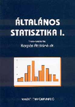 T�th M�rtonn�, Havasy Gy�rgy, Dr. Szunyogh Zsuzsanna Moln�r M�t�n� dr - �ltal�nos statisztika I.