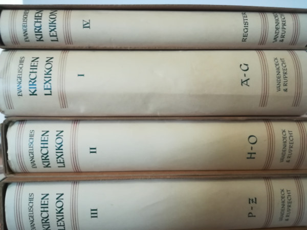 Evangelisches Kirchen Lexikon I-IV