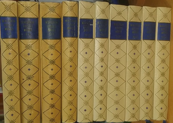 Mikszáth Kálmán - 10 db Mikszáth Kálmán: Regények és nagyobb elbeszélések I.-XXIII. (1958-1961)