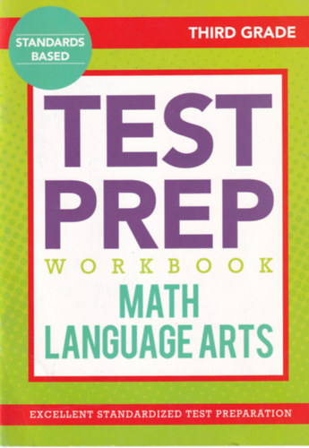 Test Prep Workbook Math Language Arts - Third Grade