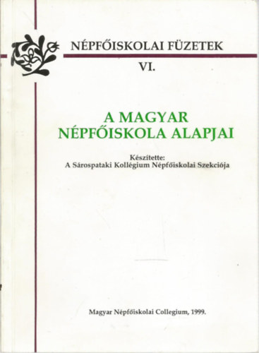 A magyar npfiskola alapjai