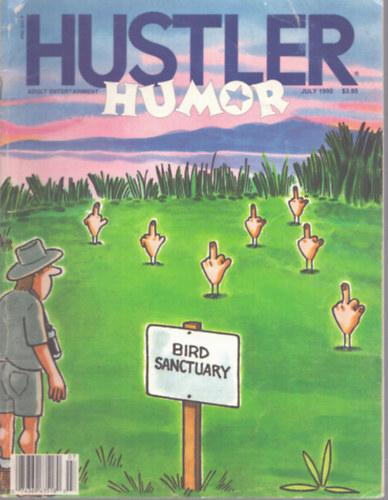 Larry Flynt (főszerk.) - Hustler Humor July 1990