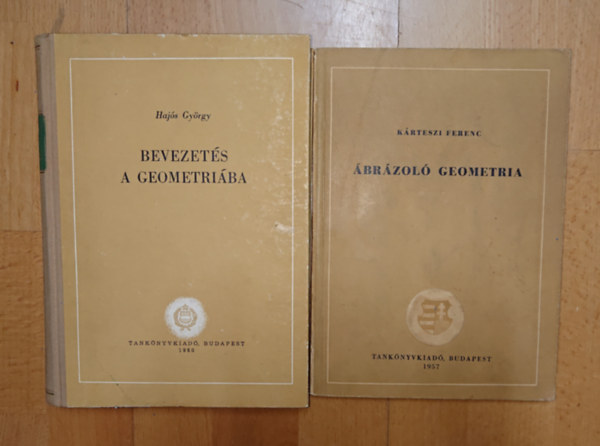 Kárteszi Ferenc, Hajós György - 2 geometriával fodlalkozó alapmű: Bevezetés a geometriába, Ábrázoló geometria