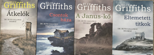 Elly Griffiths - Dr. Ruth Galloway nyomoz 1-4.: tkelk + A Janus-k + Eltemetett titkok + Csontok hza