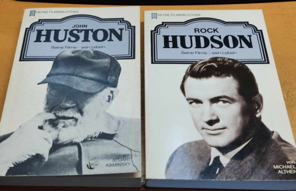 Michael Althen Stuart Kaminsky - John Huston (41) + Rock Hudson (93)(Heyne Filmbibliothek)(2 k�tet)