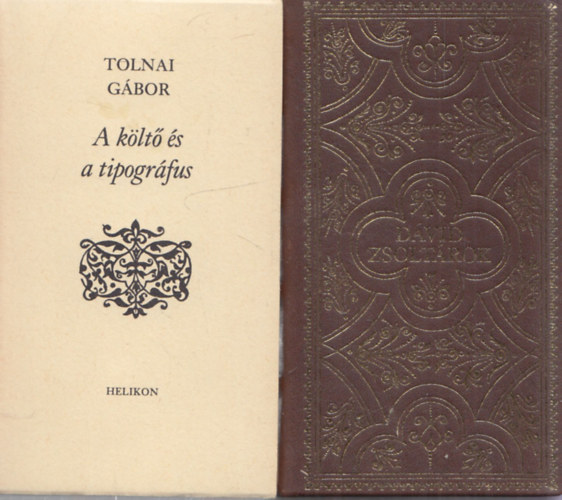 Tolnai G�bor  (szerk.) - D�vid zsolt�rok + K�s�r�f�zet (hasonm�s kiad�s)