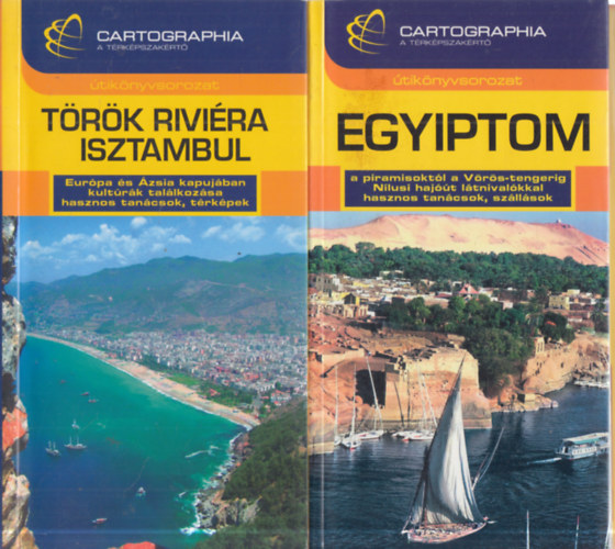 2 db. tknyvsorozat: Egyiptom + Trk rivira, Isztambul