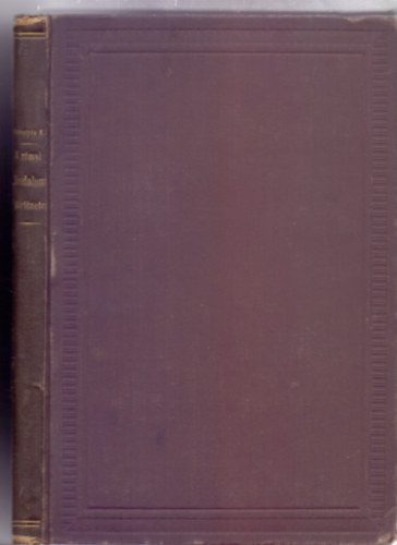 Szerkesztette: Dr. Sebesty�n K�roly - A r�mai irodalom t�rt�nete - Szemelv�nyekkel magyar �r�k latin m�ford�t�saib�l